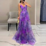 Giselle | Magnífica Maxi-vestido con Estampado Floral