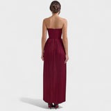 Maribel | Vestido Plisado con Tirantes