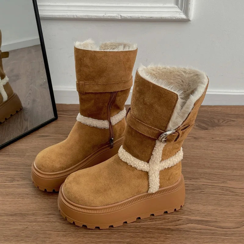 Delia | Botas de Piel Elegantes