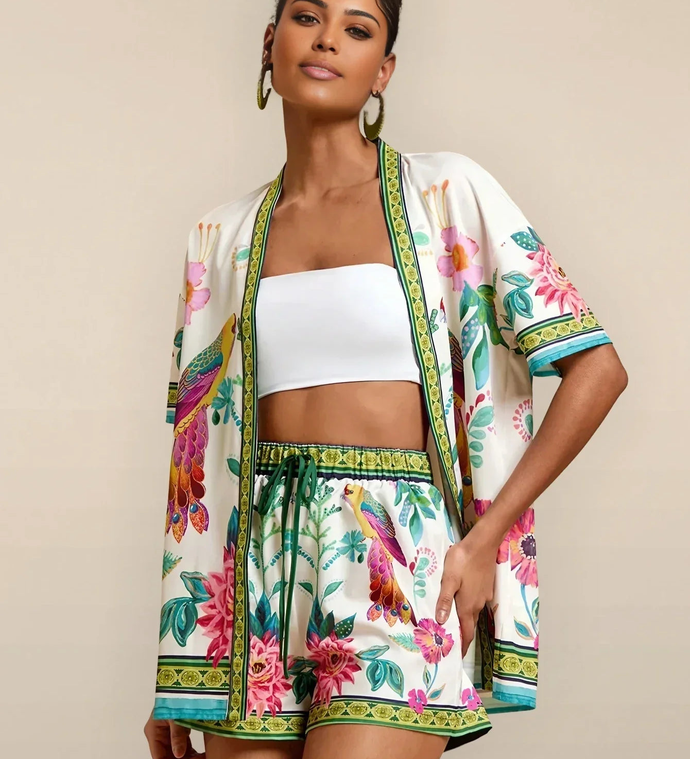 Zaira | Conjunto Floral Casual