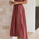 Isla | Vestido plisado elegante