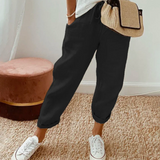 Maite | Pantalón de Piel Holgado