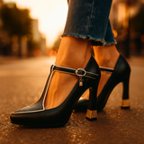 Sonia | Tacones de Piel Elegantes
