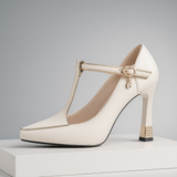 Silvia | Tacones de Piel Elegantes