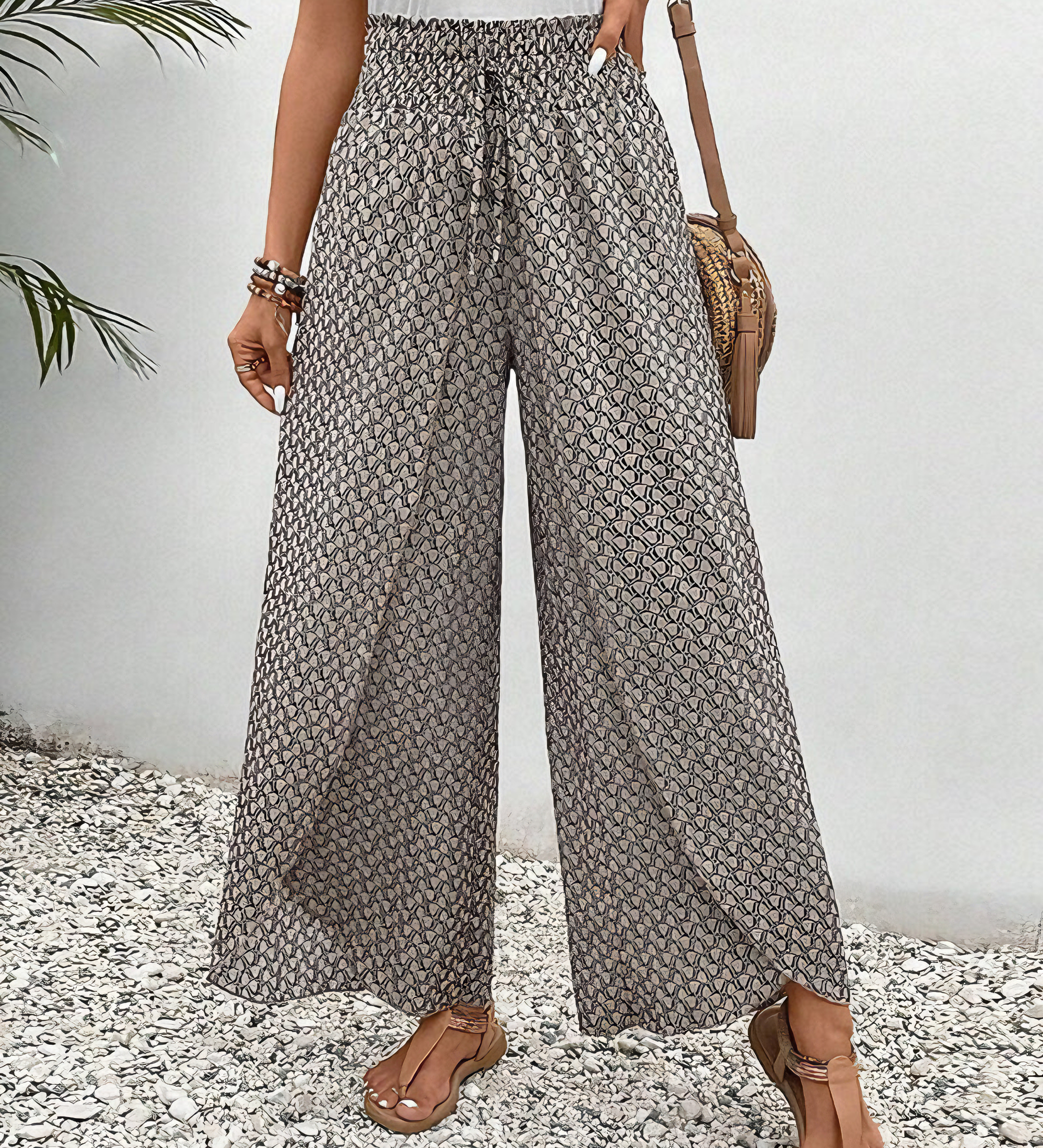 Mireia | Pantalón Ancho Elegante