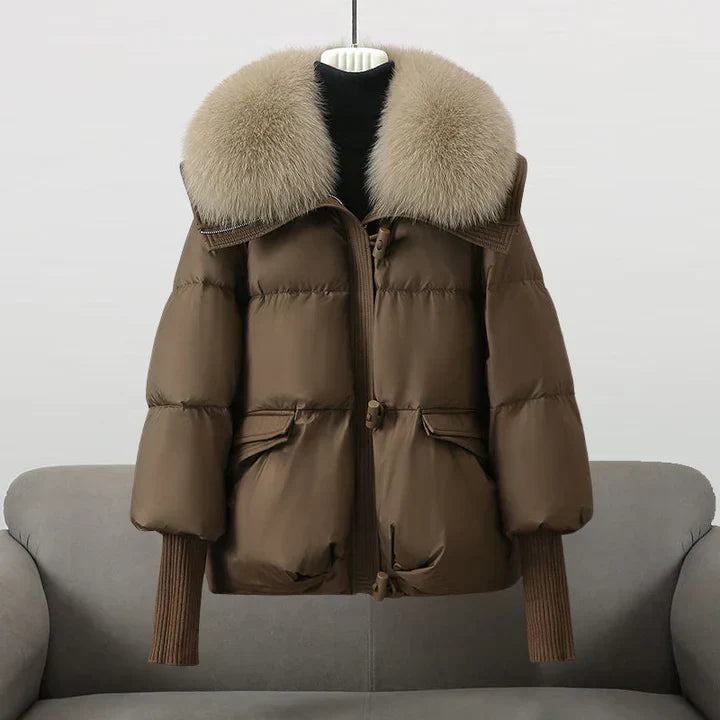 Carla | Abrigo de Piel Casual