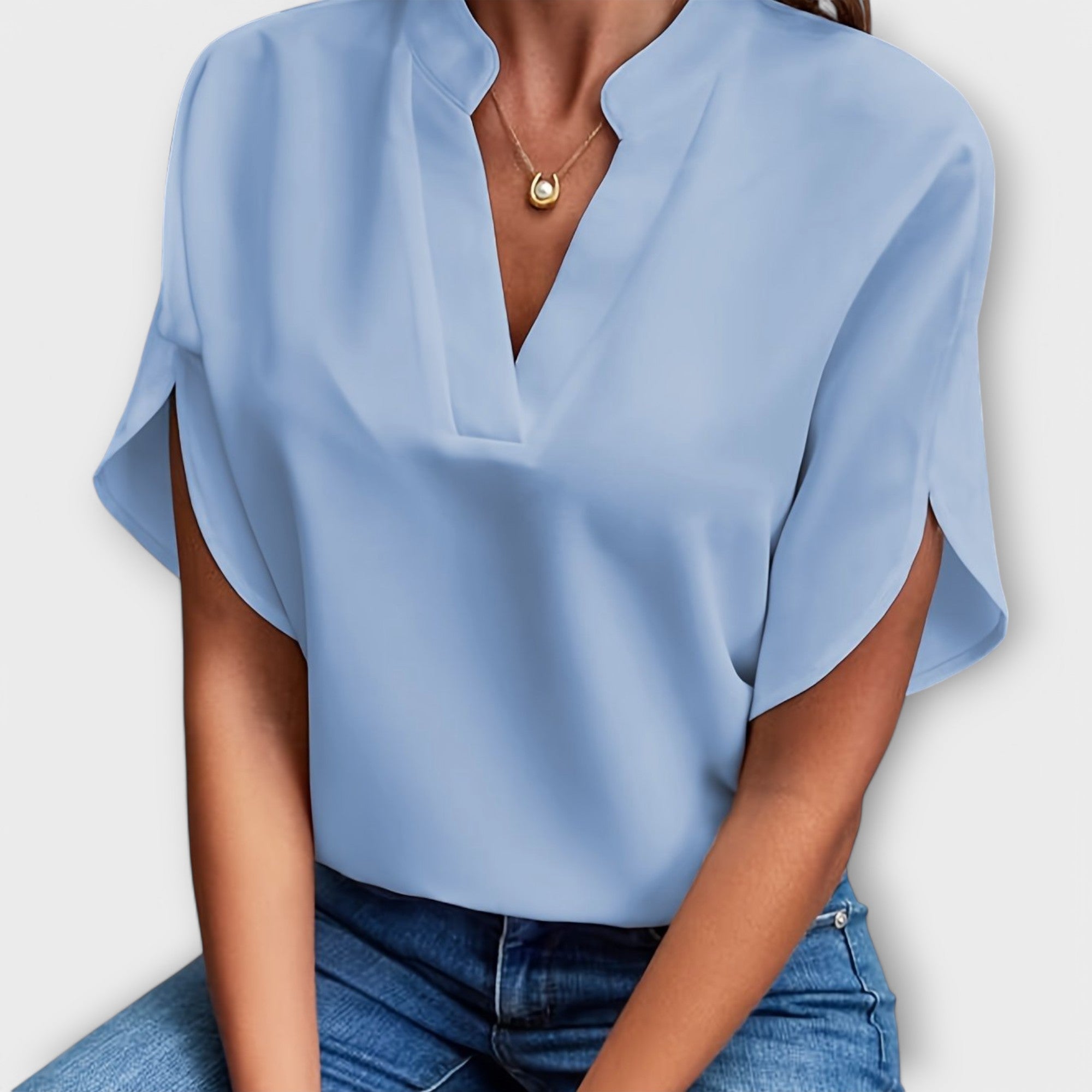 Gloria | Blusa de Algodón Elegante