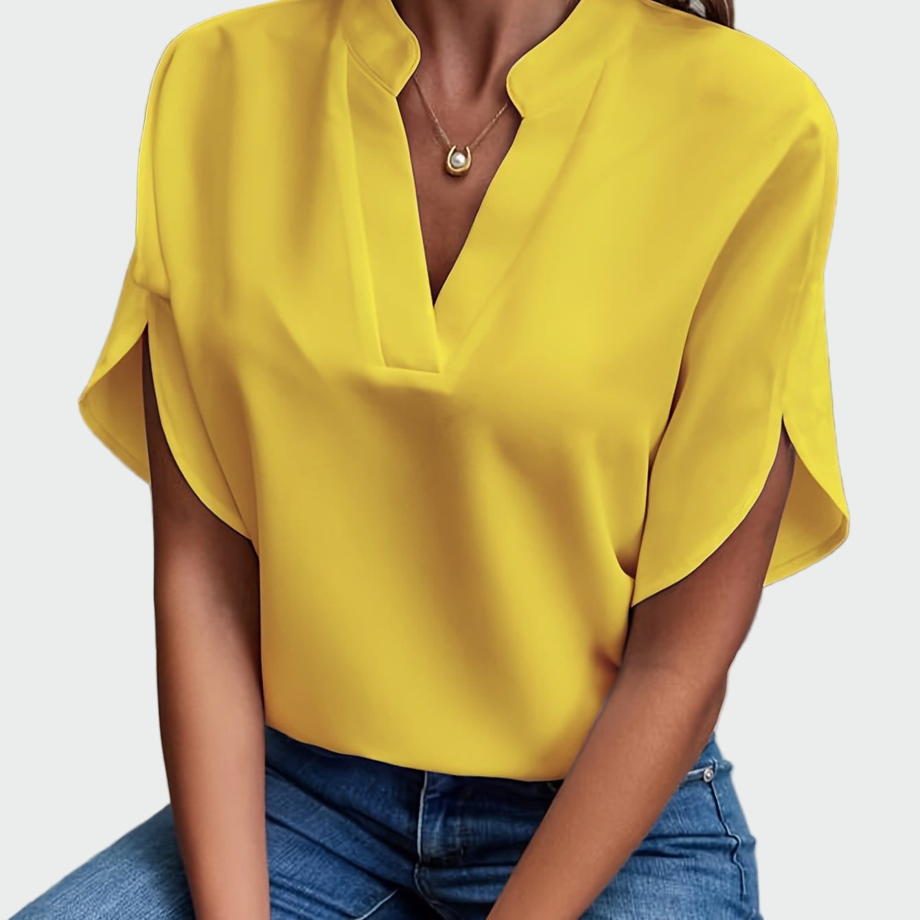 Marina | Camisa Estampada Elegante