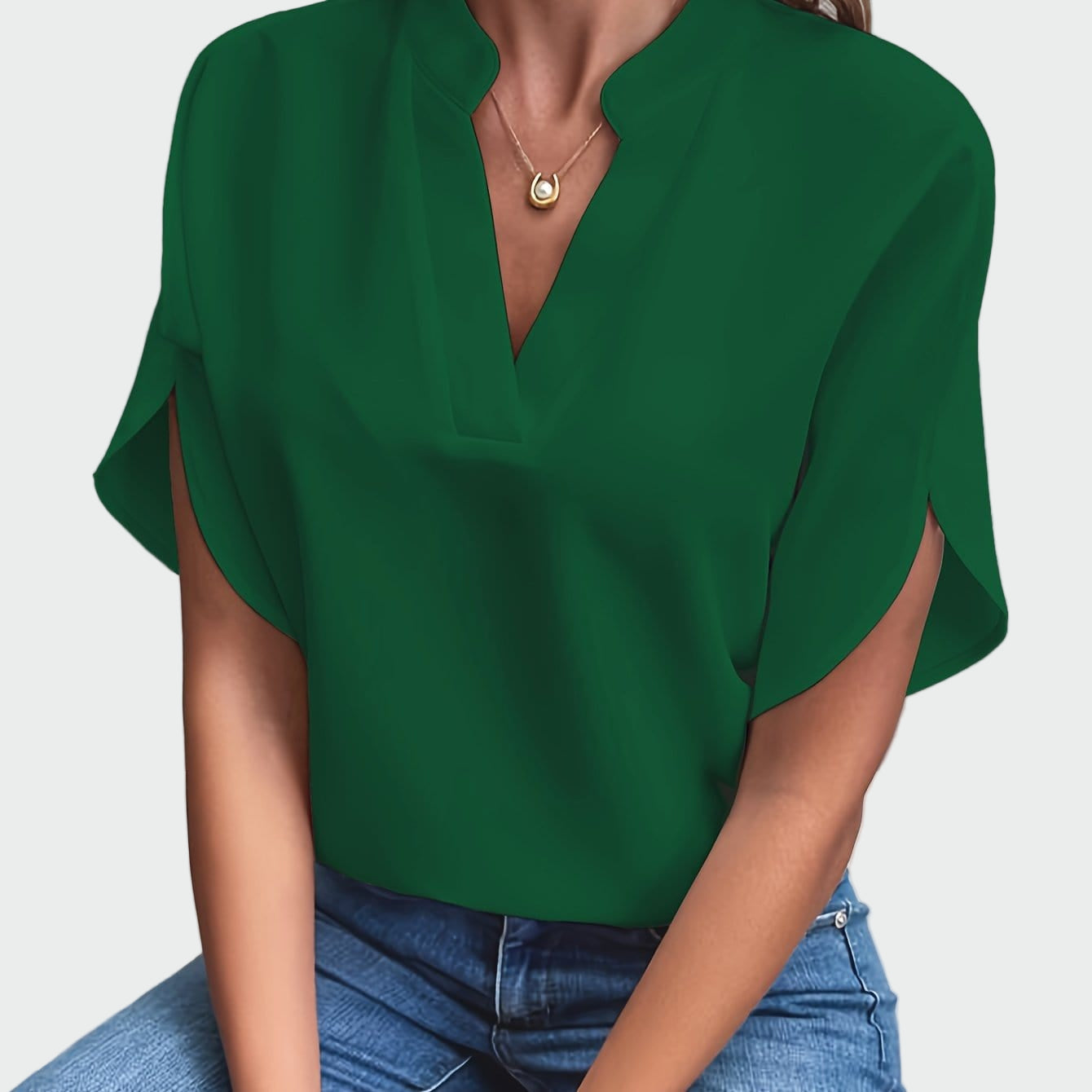 Marina | Camisa Estampada Elegante