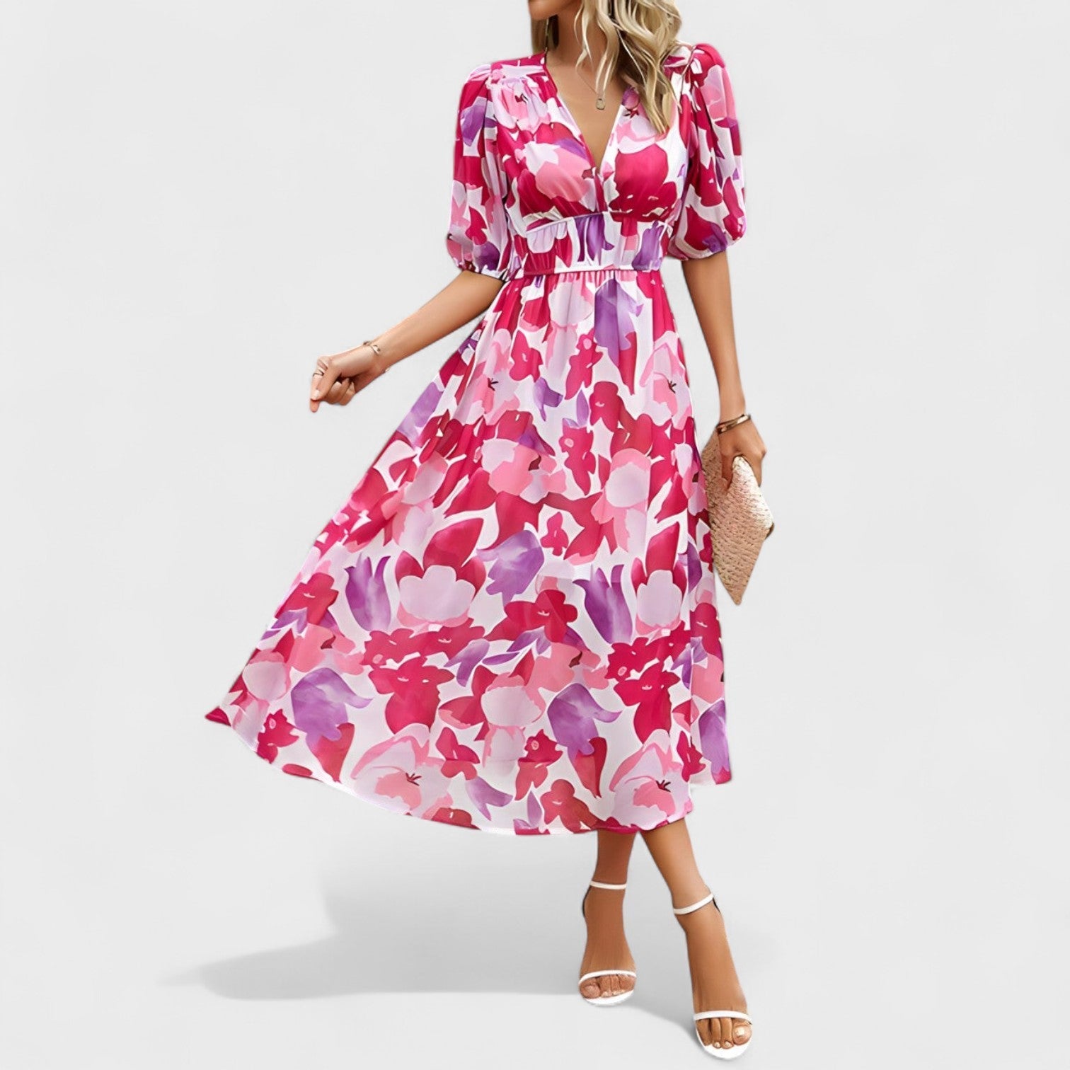 Daniela | Vestido Midi Floral