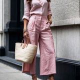 Carolina | Pantalón Ancho Casual