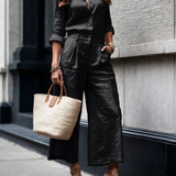 Carolina | Pantalón Ancho Casual