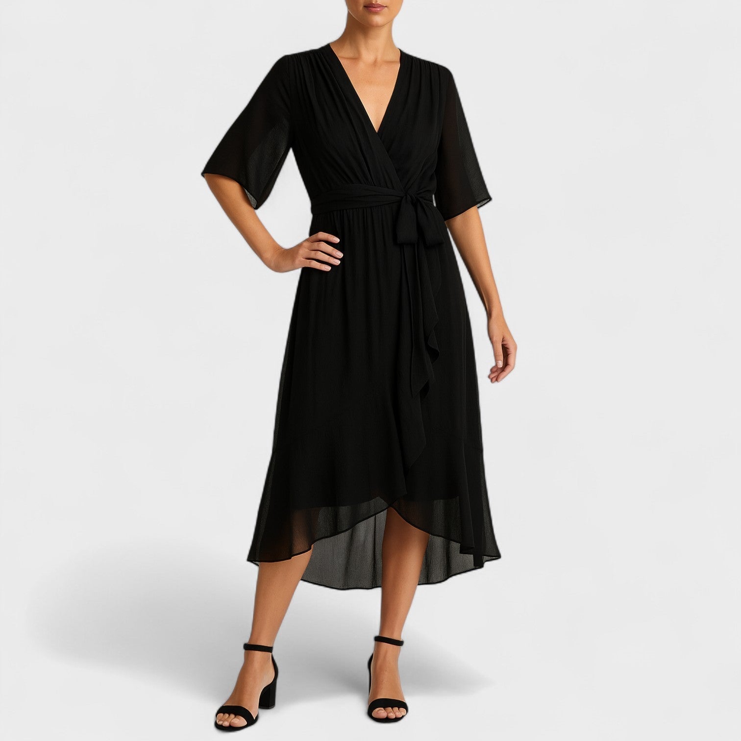 Fernanda | Vestido Midi Fluido