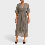 Fernanda | Vestido Midi Fluido