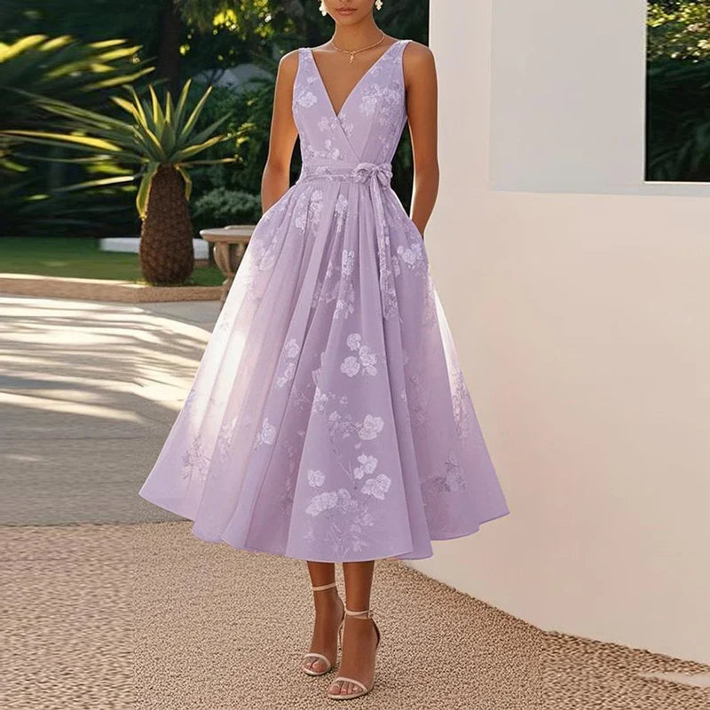 Mercedes | Vestido Midi Elegante