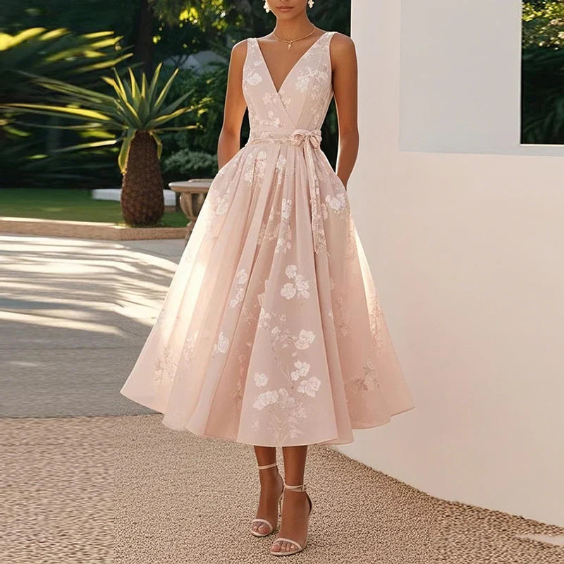Mercedes | Vestido Midi Elegante