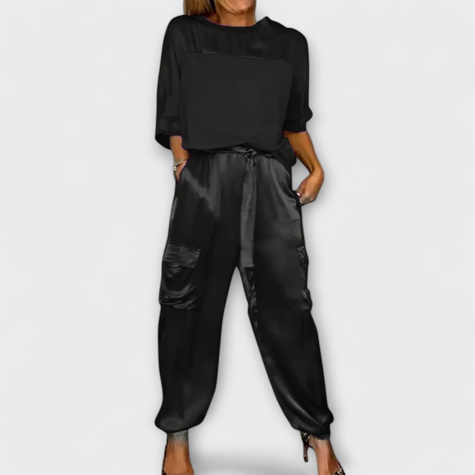 Margarida - Conjunto de Seda de 2 Piezas