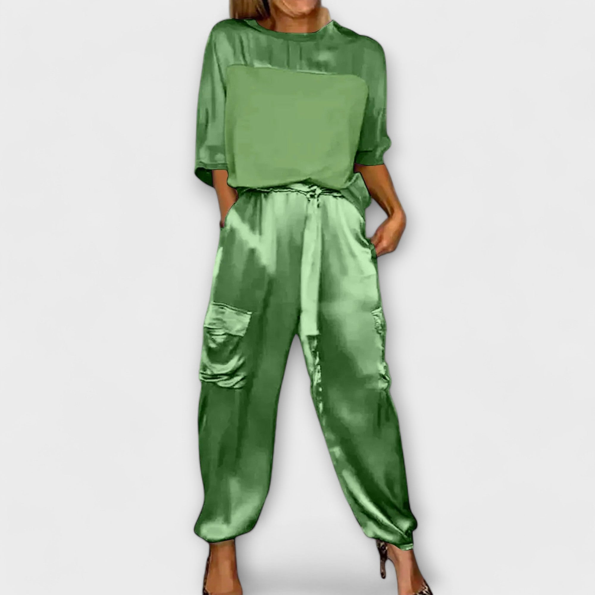 Virginia | Conjunto Ancho Elegante