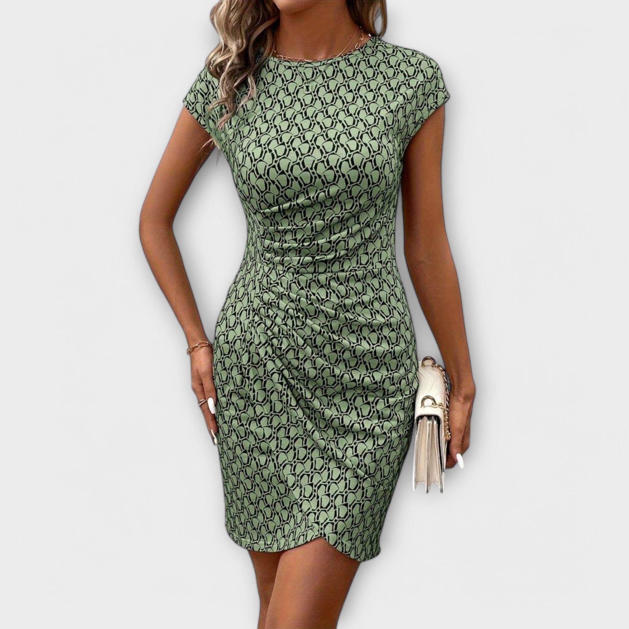 Elisa | Vestido Mini Estampado
