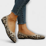 Gabriela | Zapatillas Estampadas de Cuero