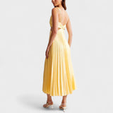 Nieves | Vestido Midi Plisado