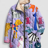 Rebeca | Chaqueta Estampada Holgada