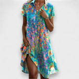María | Vestido Midi Estampado