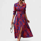 Lara | Vestido Estampado Clásico