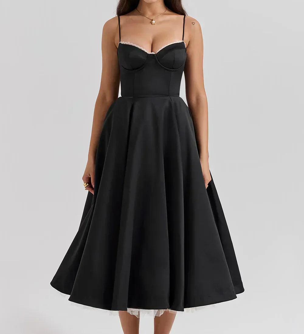 Arielle | Vestido Midi de Lujo
