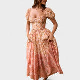 Teresa | Vestido Floral Romántico