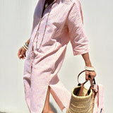 Miriam | Camisa a Rayas Elegante