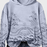 Raquel | Sudadera de Encaje Suelta