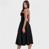 Fabiola | Vestido Midi Fluido