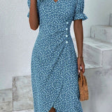 Encarna | Vestido Estampado Elegante