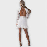 Itziar | Vestido Corto de Encaje