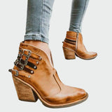 Edurne | Botines de Cuero Casuales