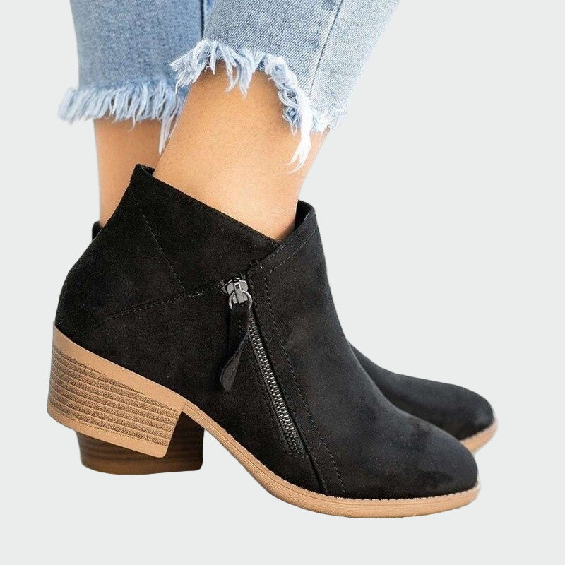 Blanca | Botas de Cuero Elegantes