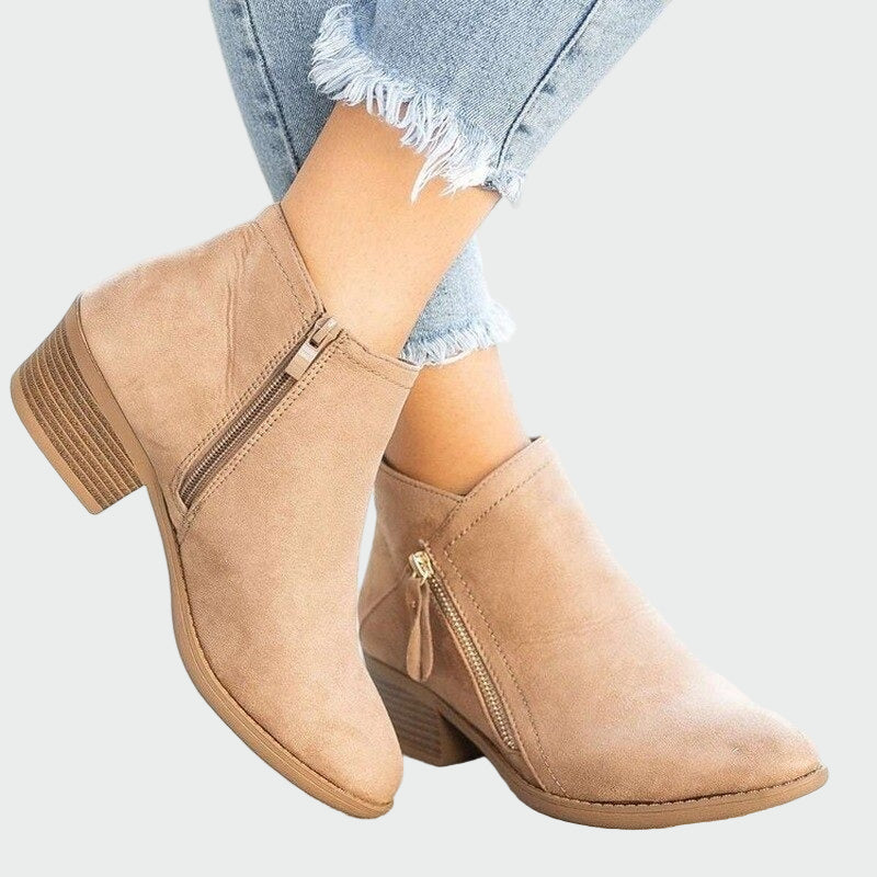 Blanca | Botas de Cuero Elegantes