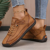 Teresa | Zapatillas de Cuero Elegantes
