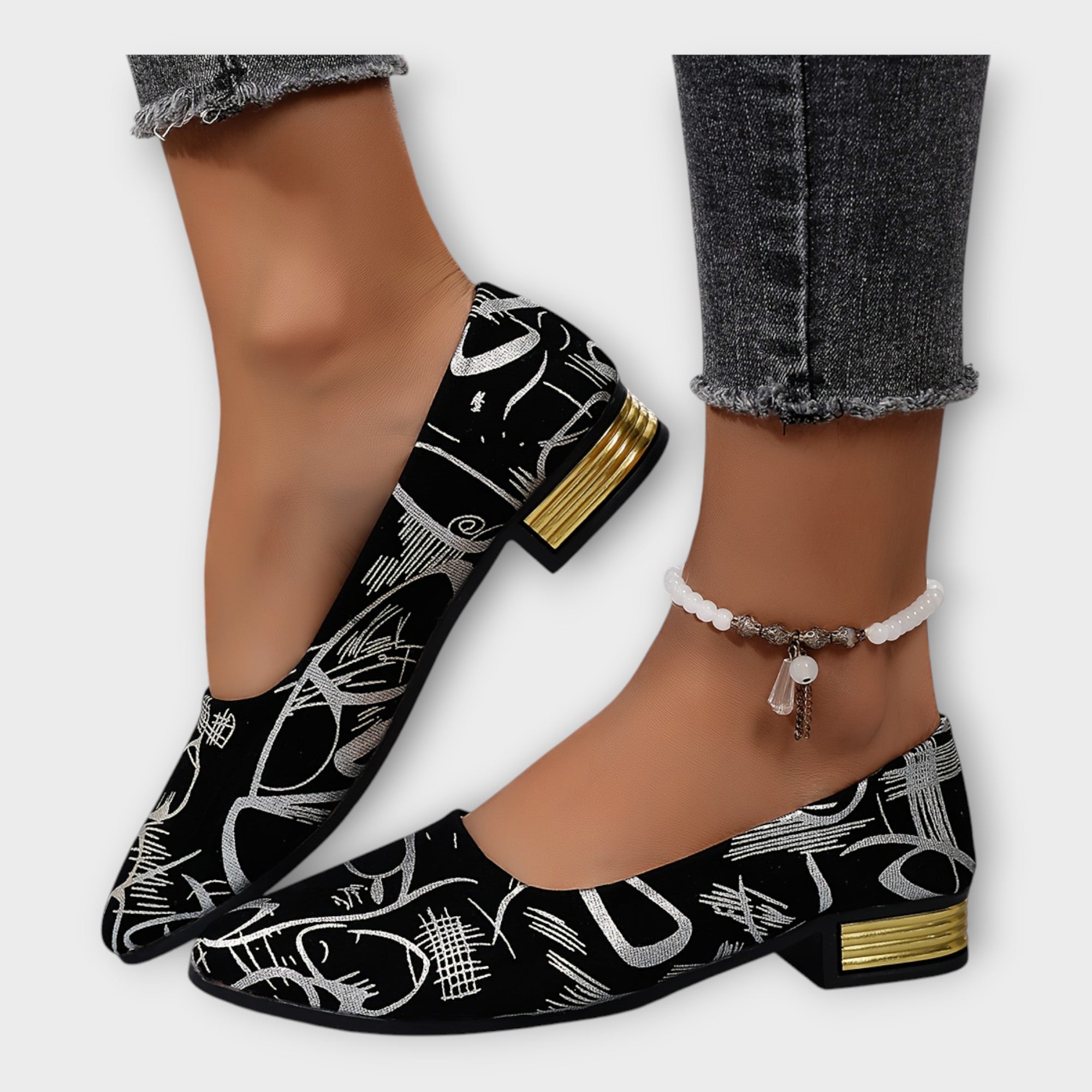 Bailarinas Elegantes con Detalles Sofisticados