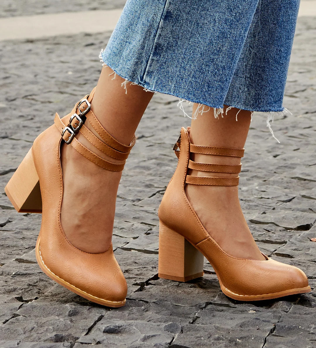 Pamela | Sandalias Lisas Elegantes