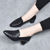 Sonia | Tacones Bordados de Piel