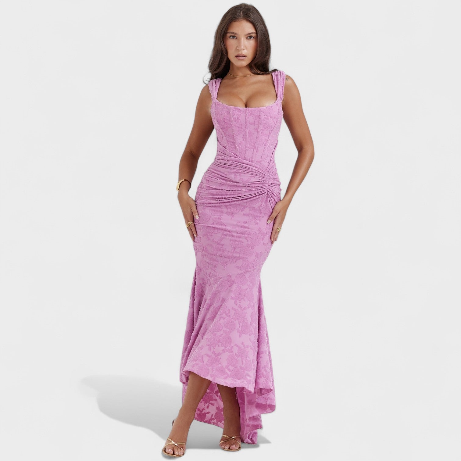 Hortensia | Vestido Ajustado Romántico