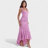 Hortensia | Vestido Ajustado Romántico