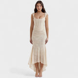 Hortensia | Vestido Ajustado Romántico