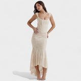 Hortensia | Vestido Ajustado Romántico