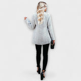 Claudia | Abrigo de Tweed de Algodón