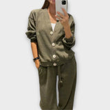 Rosalía | Chaqueta Larga de Punto