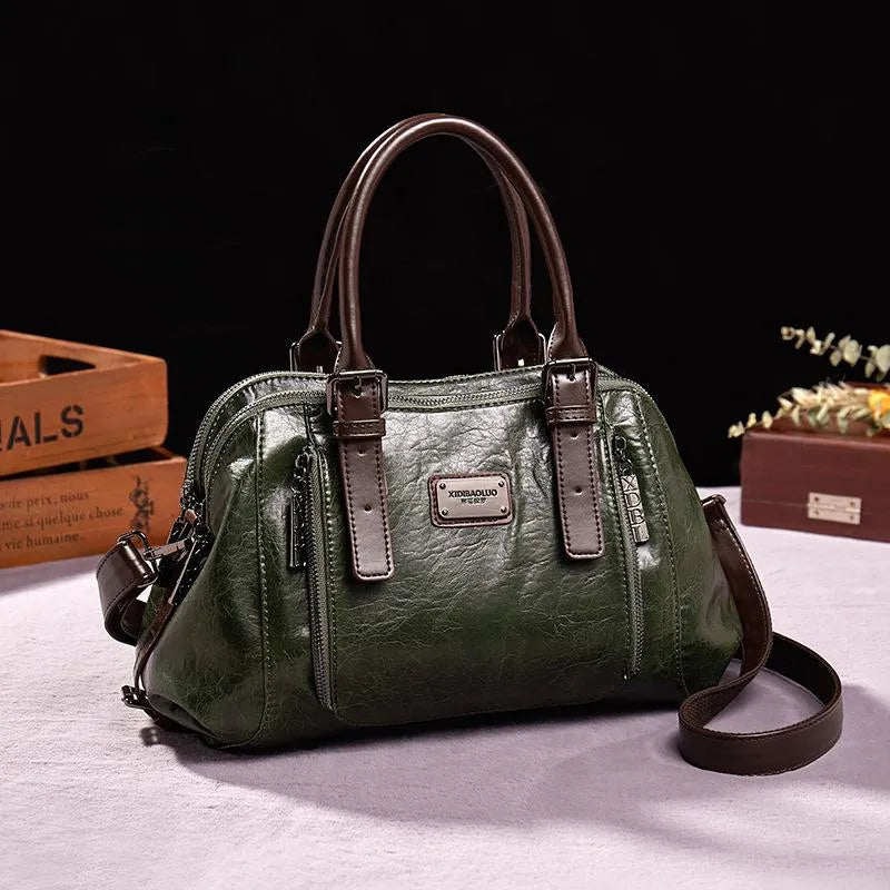 Blanca | Bolsa de Cuero Elegante