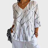 Dulce | Blusa Abstracta de Punto